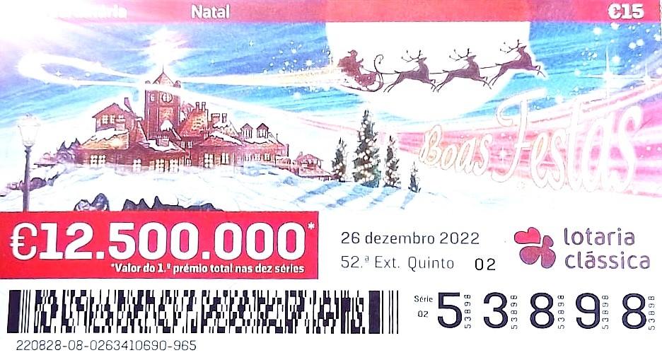 Lotaria Natal 2022
